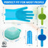 Kesarunique 8PCS Pet Grooming & Bathing Kit for Dogs & Cats, Dog Bathing Supplies with Silicone Dog Washing Gloves, Dog