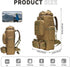 King'sGuard 100L Backpack Backpacking Daypack Camping Hiking Molle Rucksack Military Camping