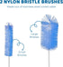 SunGrow 61" Stainless Steel Aquarium Filter Brush, Long Flexible Tube, Double-ended Pipe Cleaner