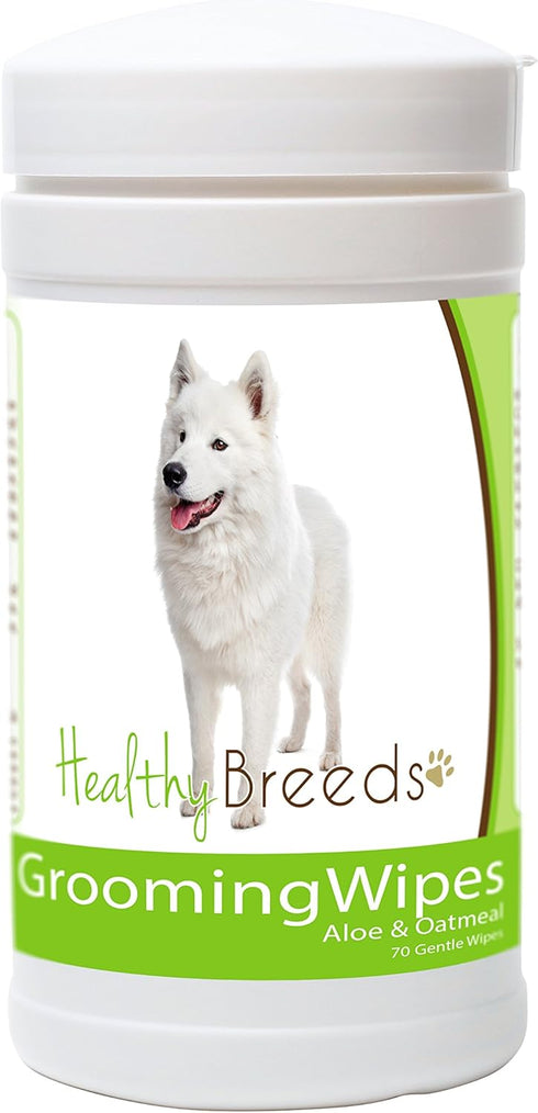 Healthy Breeds Samoyed Grooming Wipes - 70 Count