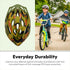 Schwinn Thrasher Helmet for Kids, Size 55-58 cm, Lightweight Microshell, Adjustable Dial & Straps