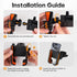 Mixsuper Liner Golf Cart Phone Mount Holder for Club Car/EZGO/Yamaha, Big Phones Thick Cases Friendly, Universal Phone