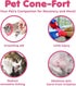 SunGrow Cat Cone Collar Soft, Elizabethan E Collar for Cats & Kittens After Surgery, Recovery Suit for Wound Cover