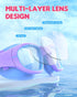 Kids Swim Goggles, Anti-Fog UV Protection Pool Goggles for Boys and Girls, Ages 6-14