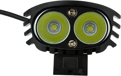TANSOREN Bike Light - LED 4000 Lumen Rechargeable Headlight for Night Riding, Waterproof Bicycle Light
