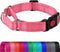Joytale Martingale Collar for Dogs, Reflective Heavy Duty, Adjustable Nylon for Large Dogs, Walking Training, Pink, L