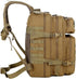 QT&QY 45L Military Tactical Backpack, Molle Army Assault Pack, Hiking Rucksack