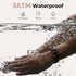 Fitness Tracker with 24/7 Heart Rate, Blood Oxygen, Sleep Monitor - 3ATM Waterproof Smart Watch/Activity Tracker, Black