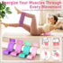 Jollcma 14.5"Pilates Set,9" Towel,6 Pilates Kit for Home Workouts, Pilates Essentials Kit for Women, Better Me Pilates
