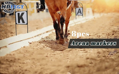Dressage Letters Arena Markers,Metal Dressage Arena Letters Dressage Equipment for Equestrian Athletes and Events