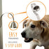 Mighty Paw Metal Dog Doorbell - Durable Big Dog Bell - Includes Potty Training Tips - Sleek Silver Bell