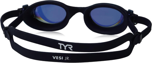 TYR Adult Vesi Swimming Goggles, Mirrored and Non-Mirrored, Anti Fog, No Leak, Quick Adjust