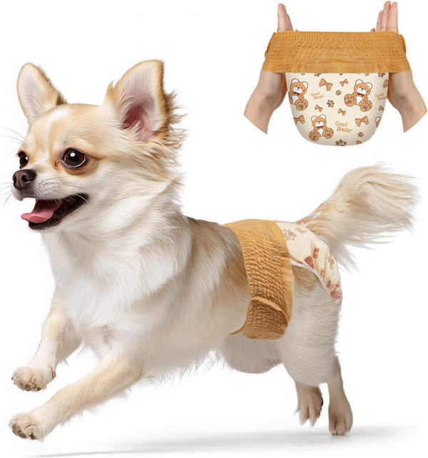 Dono Disposable Dog Diapers Female (20-60PCS), Pull it Up Doggie Diapers for