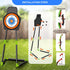 VATOS 2 Pack Bow and Arrow Toy - Light Up Archery Toy with Cup Suction Target & Dart Board for Indoor Outdoor Activity