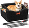 Dog Car Seat for Small Medium Dogs, 6" Elevated Dog Booster Seat