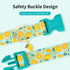 Adjustable Lightweight Cute Dog Collar for Girl Female Boy Dogs, Soft Summer Collar with Lemon Design for Small Medium