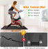 Treadmill Mat Compatible with Peloton Bike, 6mm Thick Exercise Bike Mat for Treadmill and Row, Protects Floors