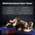 15" Count Gym Timer Large LED Display Wall Clock | Gym Interval Workout | Down & Up | Stopwatch | Adjustable Buzzer