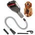 Dog Brush Vacuum Attachment with 1"-1.75" Universal Adapters for Vacuum Cleaners, Pet