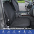 900D (2-Pack) ALLANSING Front Seat Cover for Dogs with Side Flaps, Heavy Duty Waterproof Car Seat Cover, Protects from