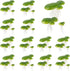 Framendino 54 Pack Floating Aquarium Plants, Artificial Plastic Fake Duckweed Simulation Floating Plants (3 Size)