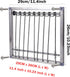 Stainless Steel Bird Cages Trap, 1PC Pigeon Trap Door with Wire Bars Frame Entrance U-Trap for Pigeon Birds House (29 *