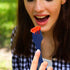 Tapirus 4 Blue Spork to Go Set, Durable BPA Free Spoon, Fork, Knife Combo Utensils for Camping in Carrying Case