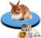 AceOrbit Rabbit Grooming Kit Bunny Grooming Table with Non Slip Blue Felt Mat