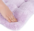 WONDER MIRACLE Fuzzy Deluxe Pet Beds, Super Plush Dog or Cat Beds, Machine Wash & Dryer Friendly, 22" x 30", M-Lavender