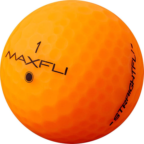 Maxfli StraightFli Golf Balls - Matte Finish for Enhanced Accuracy