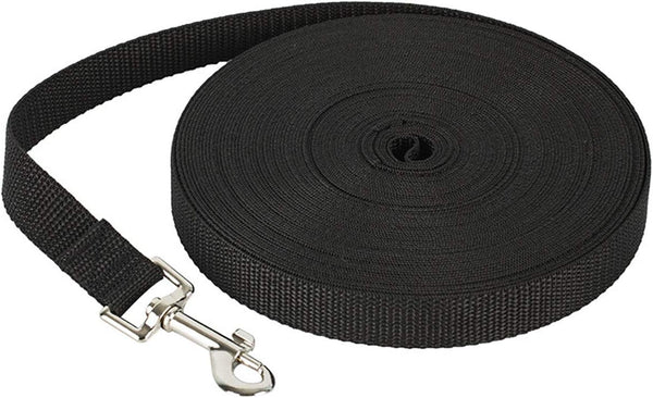 Long Dog Puppy Obedience Recall Training Agility Lead, 40FT/50FT/65FT Training Leash for Training Play (50 Feet (15m),