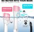 Odoland Snorkeling Packages, Full Face Snorkel Mask for Adults & Youth with Camera Mount, Adjustable Swim Fins