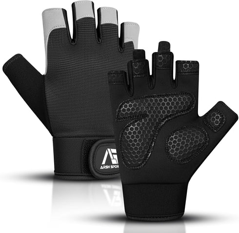 Breathable Gym Gloves for Men & WomenLightweight,Non-Slip Workout Gloves with Full Palm