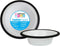 Platinum Pets Switchin Stainless Steel Cat/Dog Bowl, Pearl White, Small