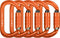 FVW CE Certified Auto Locking Climbing Carabiners, Professional 25KN (5620 lbs) Heavy