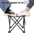 2 Pack KABOER Folding Camping Stool Portable Outdoor Camping Chair for Fishing BBQ Hiking Gardening Beach Travel