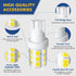 T10 Bulb 12-24V, 6000K Sailboat (2PCS) Wedge Base Boat Light LED White Marine Navigation Lights Replacement for Anchor