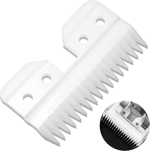 4pcs Oster Fast Feed Clipper Ceramic Blade - Pet Dog Cat Grooming Clipper Replacement Blades for A5 Trimmer Series