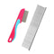 Metal Dog Comb & Cat Comb Set, Silver+Pink Pet Grooming Combs for Dogs and Cats