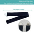 Shin Guard Replacement Straps for Baseball Catchers Gear, Leg Guard Straps