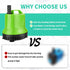 FREESEA 330 GPH Submersible Water Pump, 25W for Pond Aquarium Hydroponics, Fish Tank Fountain Waterfall