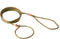 Alvalley Adjustable Nylon Dog Training Leash with Stopper, Braided Leather Ends