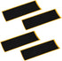 50 Pack 4.33"x1.5" 0.04" Black PU Foam Fingerboard Grip Tape Thick Self-Adhesive Non-Slip Cut to Fit Decks