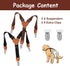 Elegaperma 2Pcs Dog Diaper Suspenders, Adjustable Dog Suspenders Male & Dogs Suspender For Diapers Female, Heart