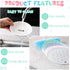 6 Pcs Whisker Fatigue Cat Bowl with Silicone Anti-Slip Mat, Shallow Cat Food Dish for Feeding Kittens, 6 Inch
