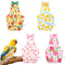 KCMOSGI 4 Pcs Bird Diaper, Parrot Diaper, Reusable Bird Clothes with Adjustable Straps