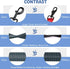 PuppyDoggy Dog Leash for Large Medium Dogs, 6 ft Reflective Stitching with 2 Traffic Padded Handles for Training