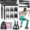 Pilates Bar Kit with Resistance Bands, Multifunctional Heavy-Duty Bar for Women & Men, Home Equipment for Workouts
