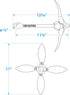 Seachoice Folding Grapnel Anchor - For Small Craft and Dinghies, Multiple Sizes