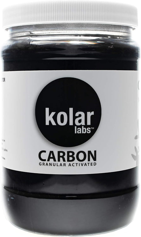 Kolar Labs Crystal Cal Activated Carbon – Large Jar, Activated Charcoal for Aquariums